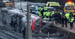 স্পেনের দুই ট্রেনের সংঘর্ষে নিহত বেড়ে ৩৯